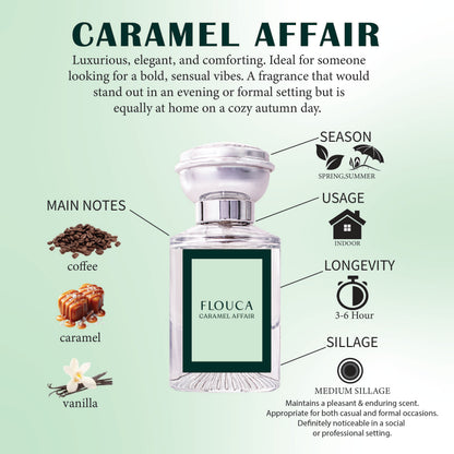 Flouca Caramel Affair EDP For Unisex Perfume