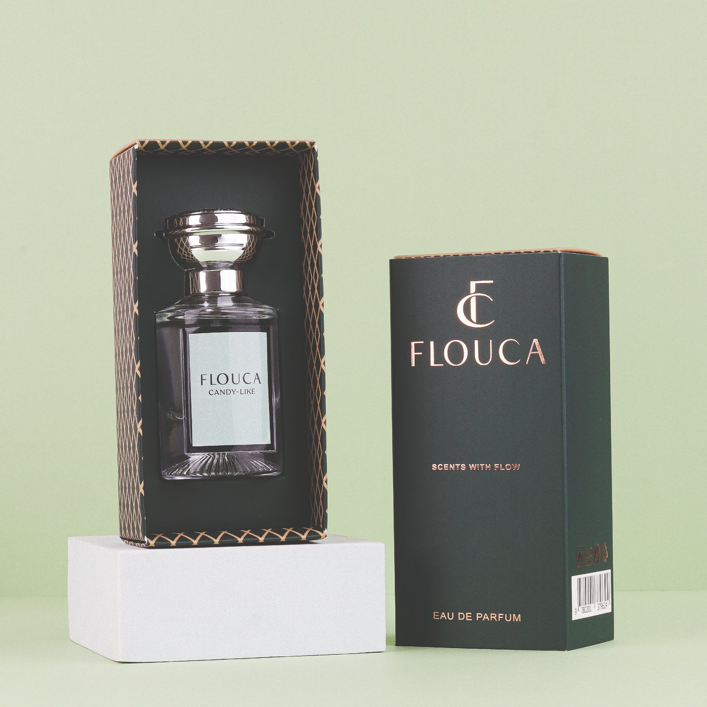 Flouca Kisses Cream Fragrance Eau De Parfum Spray Perfume For Women 30ml, Vanilla scent best seller Local Perfume, long lasting scent perfume raya